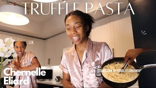 I tried making Truffle Pasta 🍝 [upl. by Dugan3]