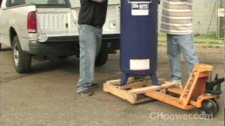 How to Set Up Your 60 Gallon Air Compressor [upl. by Marlee]