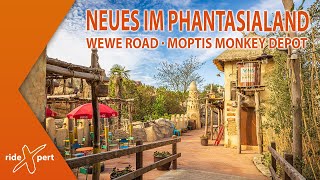 Deep in Africa  WEWERoad und Moptis Monkey Depot  Phantasialand  Overview by RideXpert in 4K [upl. by Clynes]