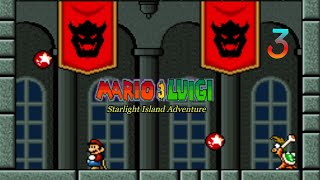 MARIOampLUIGI Starlight Island Adventure no commentary I WORLD 3  Crystal Caverns [upl. by Rexanna416]