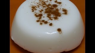 How to make Puerto Rican Tembleque or Coconut Custard Bilingual [upl. by Nodnarg]