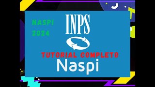 Come richiedere la NASPI 2024  Tutorial ITA [upl. by Alekal]