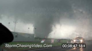 5242011 Canton OK Wedge Tornado BRoll stock footage [upl. by Nwahsek96]