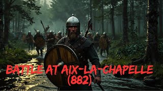 The Battle of AixlaChapelle 882 A Fierce Confrontation Between the Frankish and Viking Armies [upl. by Hibbs766]