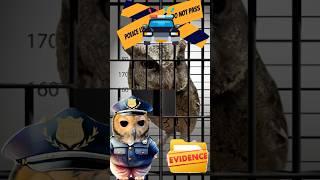 Detective Bibib the Owl part 3 🕵️‍♂️❤️ funnyanimals funnyvideo funny funnypets cute animals [upl. by Ellehcirt]