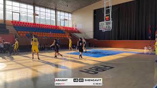 Basketball International tournament named after Vardan Petrosyan  SemiFinal  Ararat  Shengavit [upl. by Siradal945]