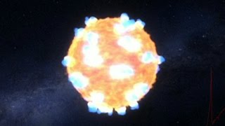 Nasa faz registro inédito de explosão de supernova [upl. by Chiang887]