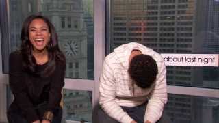 Michael Ealy raps and Regina Hall tells a joke [upl. by Hembree113]