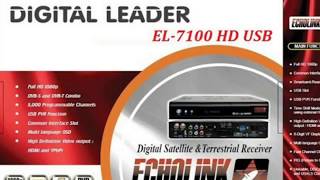 Tutorial ECHOLINK EL7100 HD USB RECEIVER BISS KEY OPTION [upl. by Yemarej]