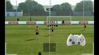 PES 2013  Free kick tutorial  PCPS3Xbox 360 [upl. by Kass]