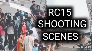 RC15 SHOOTING scenes🎥 ramcharanrc15please subscribe my channel 👍 friends 👍 [upl. by Ninel]