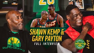 Sonics Forever Live  Shawn Kemp and Gary Payton [upl. by Seuqram]