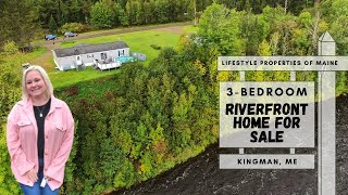 3Bedroom Riverfront Home  Maine Real Estate [upl. by Valley]