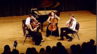 Ariel Quartet  Haydn Quartet in Eflat major Op 33 No 2 quotJokequot [upl. by Fabyola]