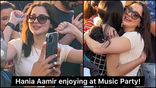 Hania Aamir partying at Lovestruck album launch by Uzair Jaswal in Karachi [upl. by Karola356]