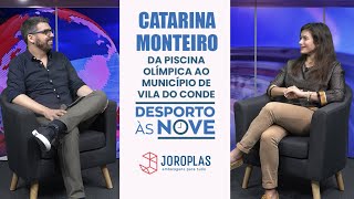 Desporto às 9  Catarina Monteiro dos recordes na piscina ao serviço por Vila do Conde [upl. by Yreved68]