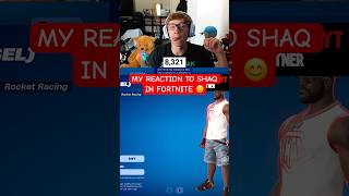 My reaction to Shaq in fortnite 😊 gaming fortnite fortniteclips [upl. by Burnard]