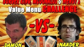 McDonalds Wendys amp Burger King Value Menu Challenge  PART 2 [upl. by Ardyce]