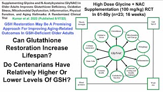 Glycine  NAcetyl Cysteine Supplementation Increases Lifespan [upl. by Artenra]