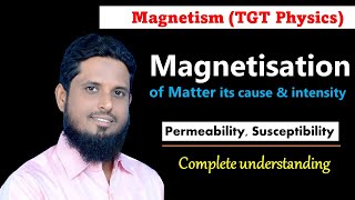 Lec 11 Cause of magnetism of matter intensity of magnetisation magnetising Field permeability [upl. by Raddatz735]