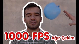 Balona Kafa Atan Adam  1000 FPS  Ağır Çekim [upl. by Gerger]