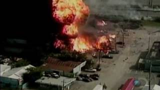 Oxyacetilene canister plant in texas blowing up [upl. by Anib]