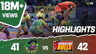 Pro Kabaddi 2018 Highlights  Patna Pirates vs Bengaluru Bulls  Hindi [upl. by Rhodia]