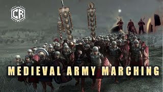 Medieval Army Marching [upl. by Laaspere]