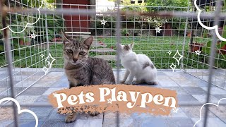 Movable Playpen for Pet Cats and Dogs [upl. by Nosral]