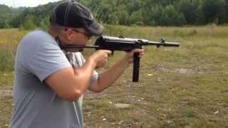 GSG mp40 22lr shooting review [upl. by Acimat116]