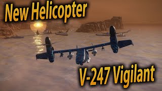 New Helicopter V247 Vigilant  Modern Warships [upl. by Werna411]