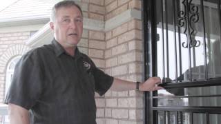 Metalex Security Products Single Security Screen Door HD [upl. by Annovy]