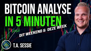 Bitcoin BTC en Ethereum ETH in 5 minuten  Zaterdagmiddag Update [upl. by Anitaf]