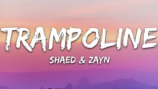 SHAED x ZAYN  Trampoline Lyrics  30 Min LetraLyrics [upl. by Anayt592]