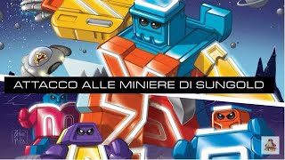 ITA  Letrabots Saga  Fumetto animato  Episodio 05  Attacco alle miniere di Sungold [upl. by Naibaf]