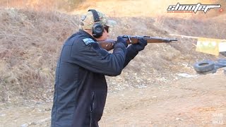 Karabin Mauser 98K  Slow Motion [upl. by Suvart793]