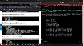 Setting Load Balancing dengan HAProxy [upl. by Deeraf728]