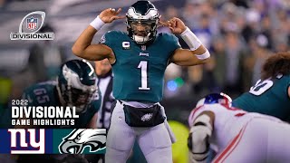 New York Giants vs Philadelphia Eagles  2023 Divisional Round Game Highlights [upl. by Weir]