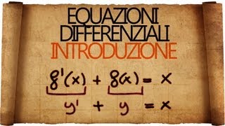 Equazioni Differenziali  Introduzione e primi esempi [upl. by Seagraves305]