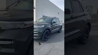 How does the Forged Green look on the 2023 Ford Explorer ST ford carsforsale poll [upl. by Alehs933]