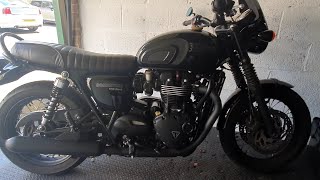 Accessories Ive added to my Bonneville T120 Black to make it the bike it is today [upl. by Clarette]