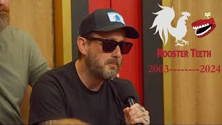 Geoff Ramsey responds to Rooster Teeth Shutdown [upl. by Cadal320]