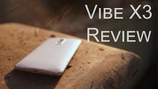 Lenovo Vibe X3 Review  A Worthy Contender [upl. by Inaliak]