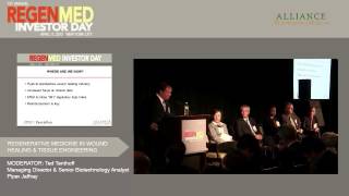 Panel  Regenerative Medicine in Wound Healing amp Tissue Engineering [upl. by Anairdna]