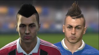 PES 2013 v PES 2014 Faces Comparison HD Part 3 [upl. by Rephotsirhc]