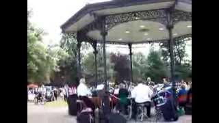 The Dambusters Theme music by Ibstock Brick Brass Band at Newark Castle [upl. by Ide]