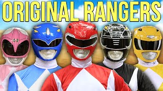 The Original Power Rangers  featuring REAL Power Rangers [upl. by Hgielac]