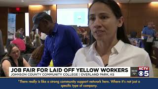 KCTV Rep Davids Attends JCCC Yellow ReEmployment Fair [upl. by Archangel10]