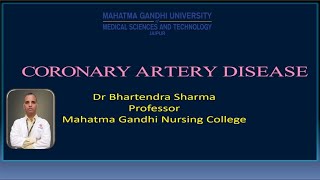 Coronary Artery Desease [upl. by Gnos]