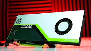 Quadro RTX 4000 vs E5 2699 v4 Benchmark [upl. by Esbenshade]